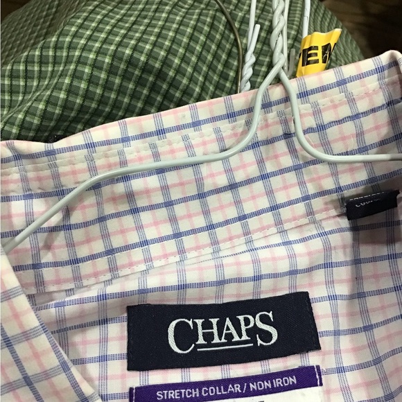 NWOT Casual Button Down Shirt in Size 17 (34/35) - Picture 4 of 6